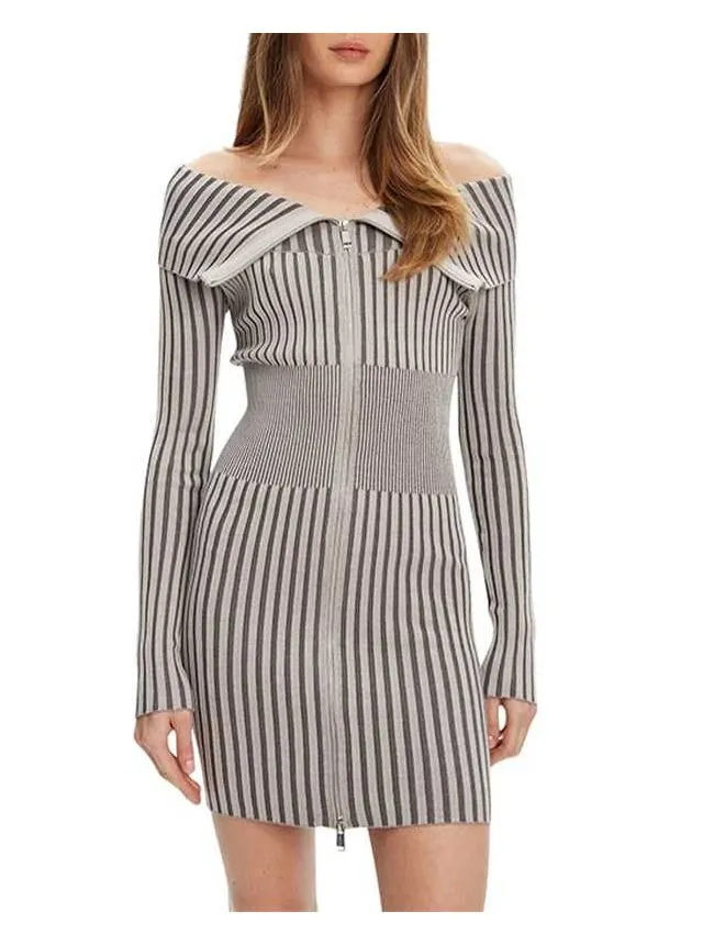 Guess - mini haljina sa zipom