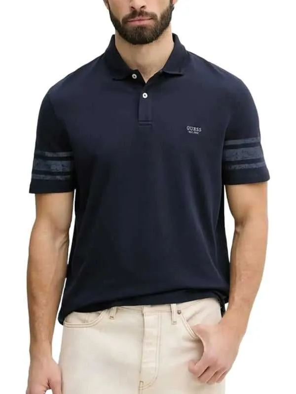Guess - pamučna muška polo majica