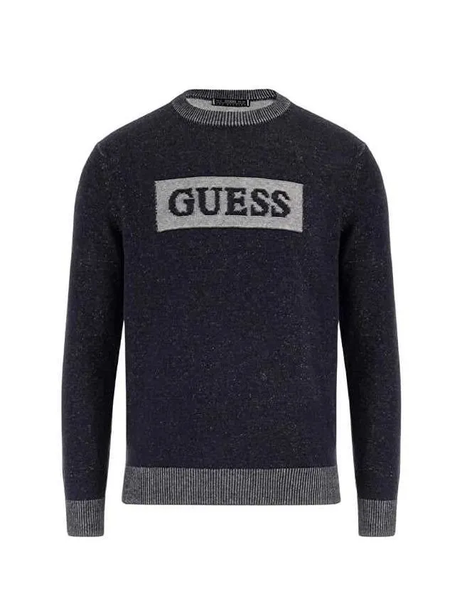 Guess - pamučni muški džemper