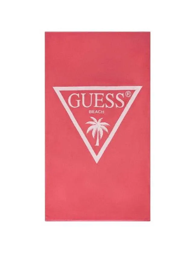 Guess - pamučni peškir za plažu