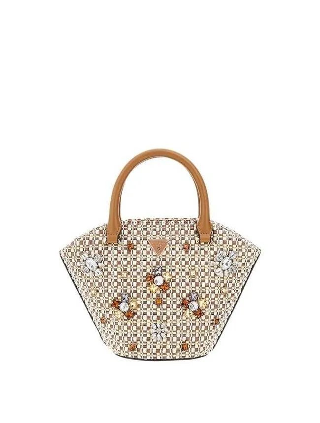 Guess - pletena ženska torbica