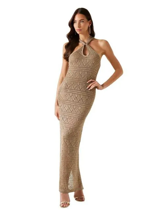 Guess - pletena maxi haljina