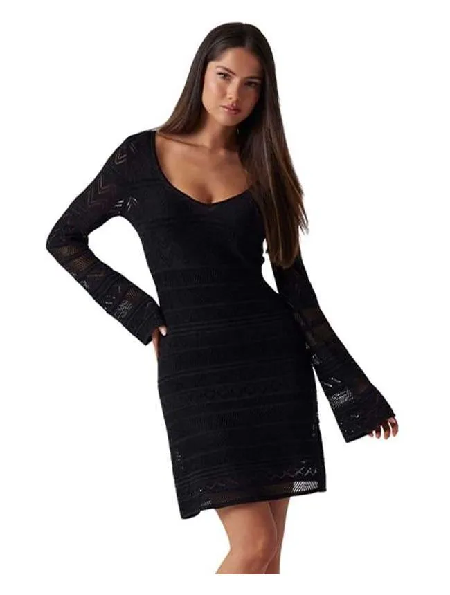 Guess - pletena mini haljina
