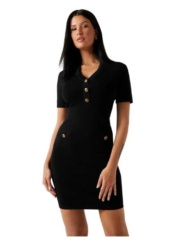 Guess - pletena mini haljina