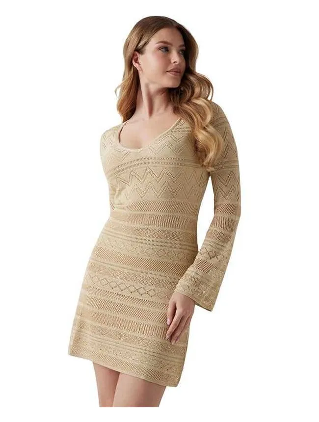 Guess - pletena mini haljina