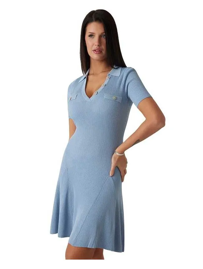 Guess - polo mini haljina