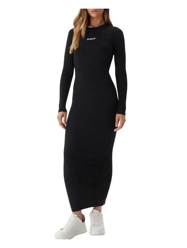 Guess - rebrasta maxi haljina