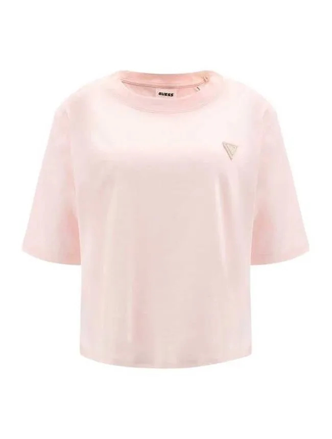Guess - roze pamučna ženska majica