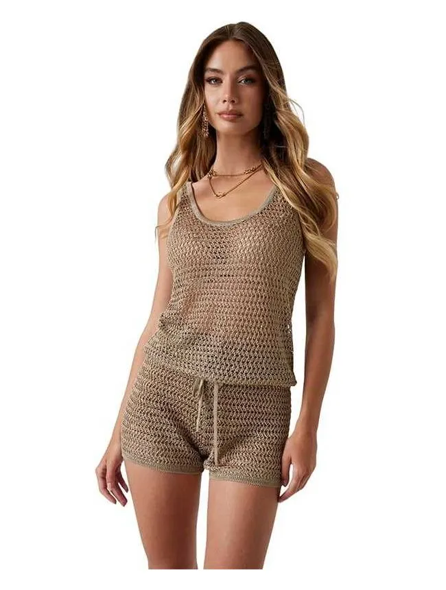 Guess - rupičasti ženski top