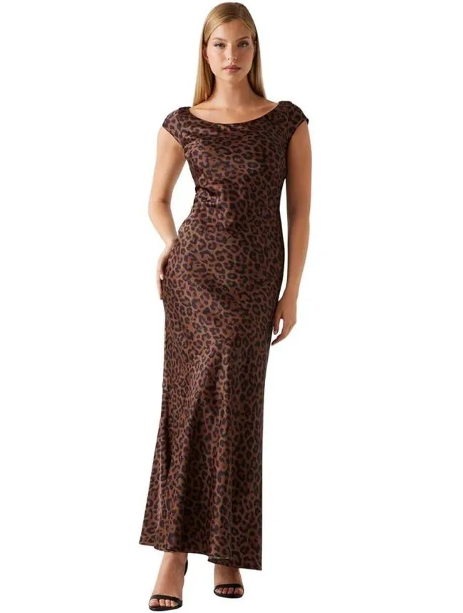 Guess - satenska maxi haljina
