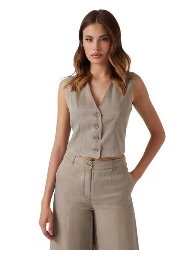 Guess - sivi ženski prsluk
