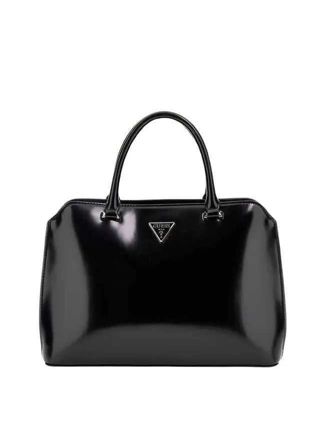 Guess - sjajna crna ženska torba