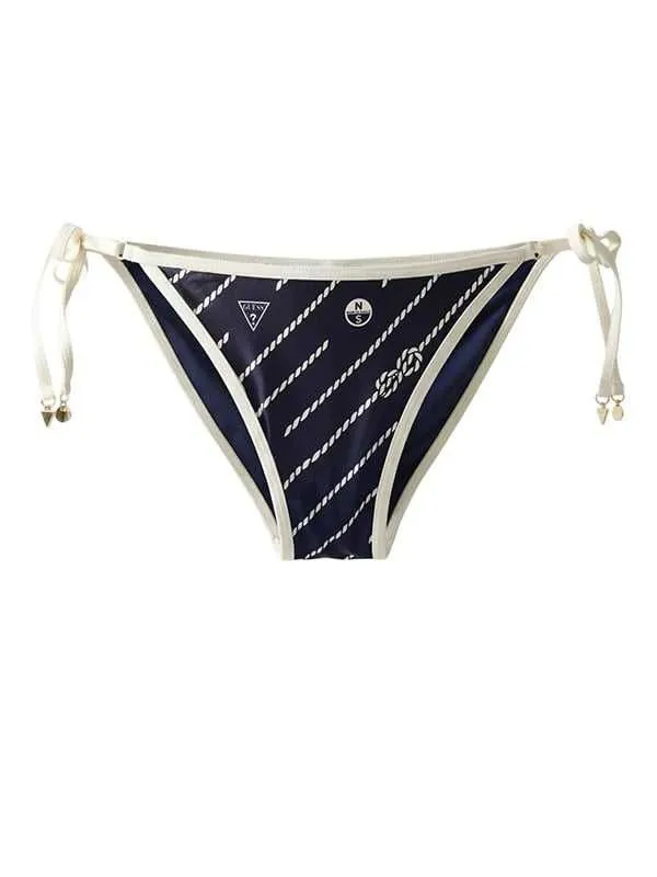 Guess - teget logo bikini