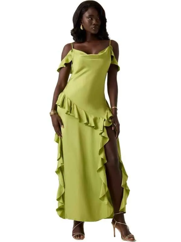 Guess - zelena midi haljina