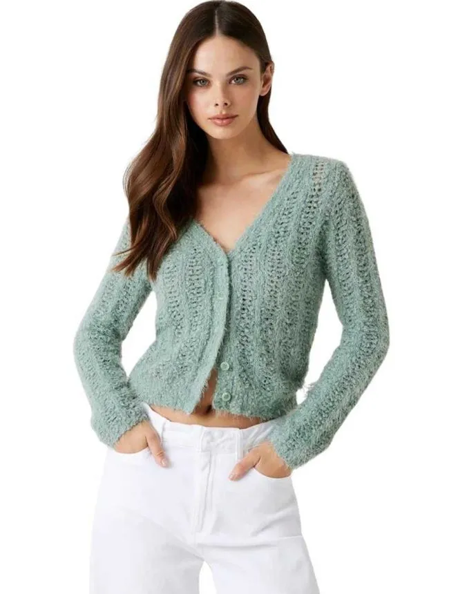 Guess - zeleni ženski kardigan