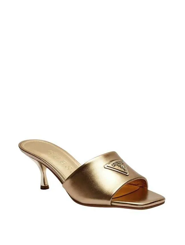 Guess - zlatne ženske papuče
