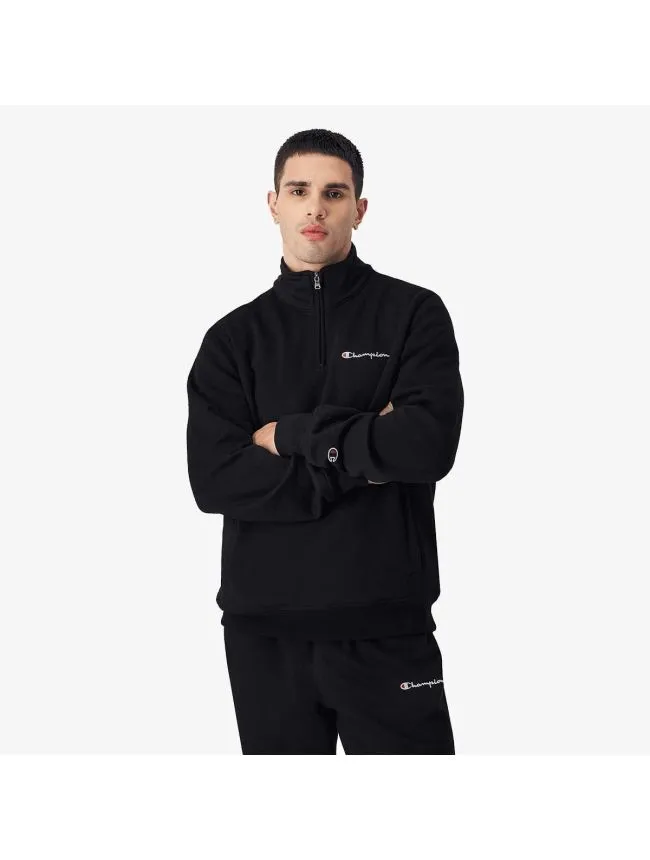 Half zip sweatshirt