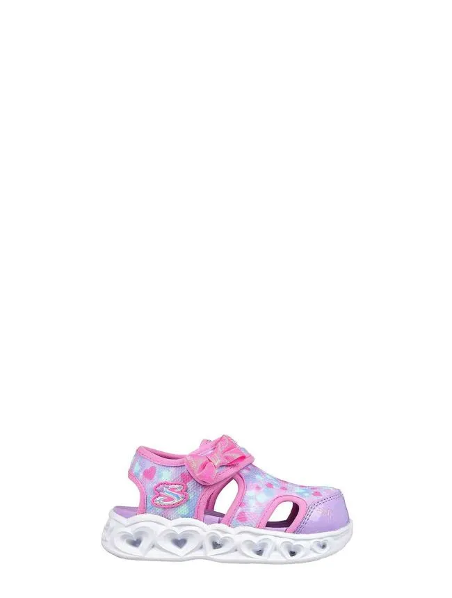 Heart lights sandals