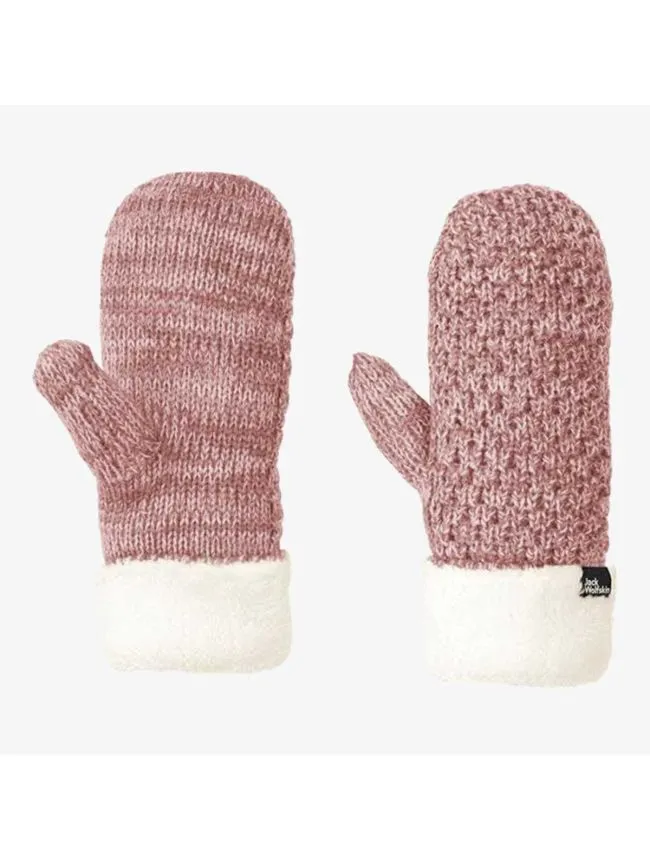 Highloft knit mitten women