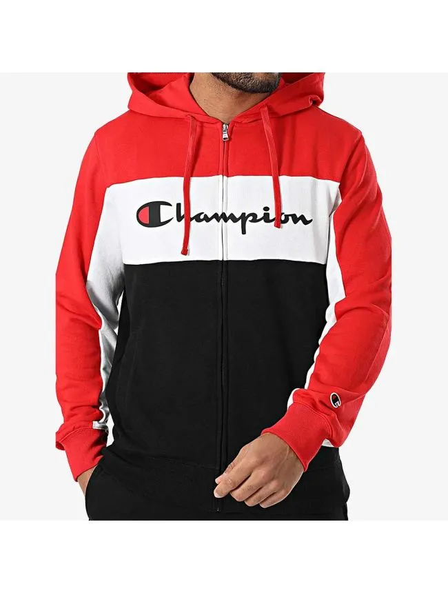 Hooded full zip suit