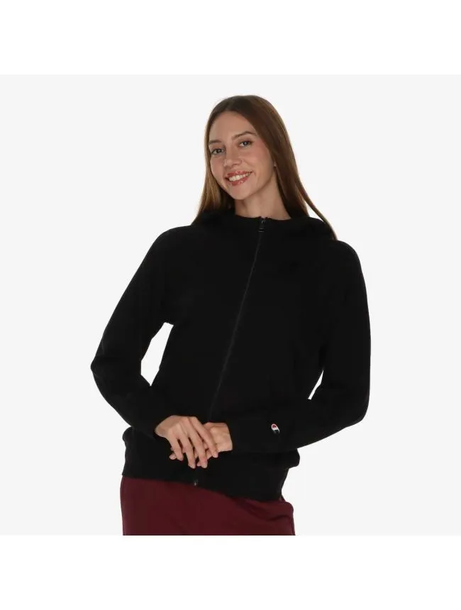 Hooded full zip sweatshirt