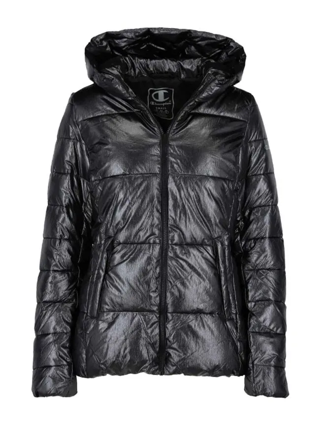 Hooded polyfilled jacket