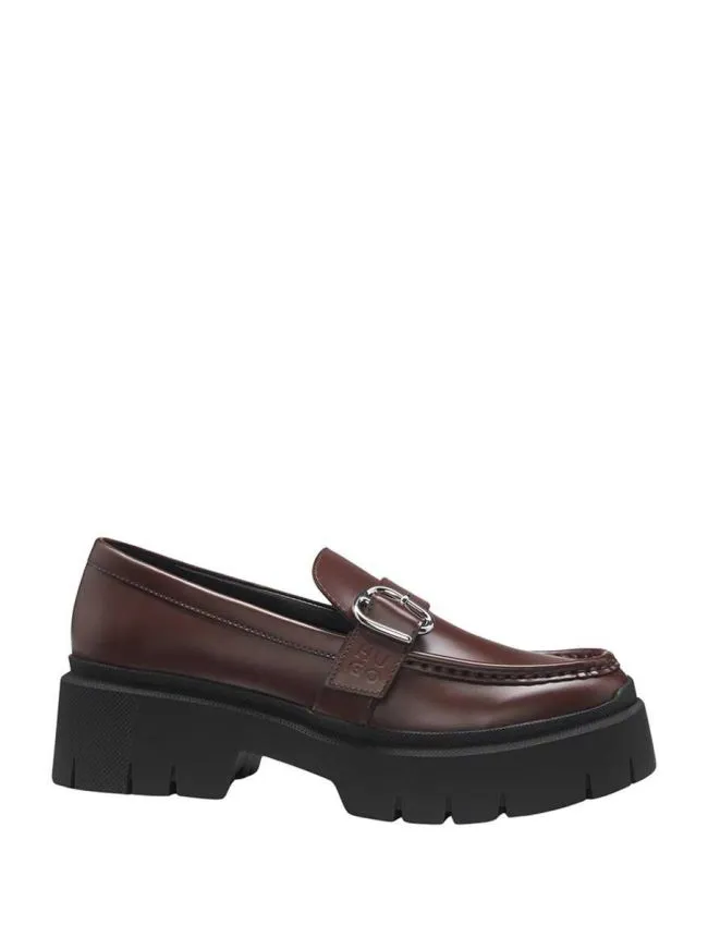 Hugo - braon ženske mokasine