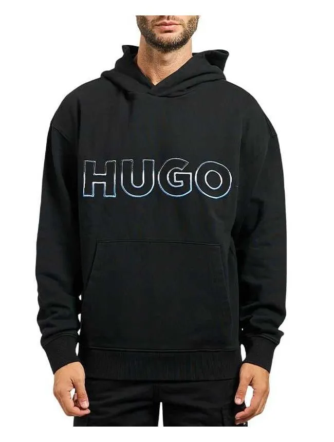 Hugo - crna muška dukserica