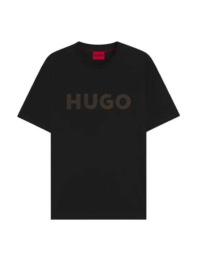 Hugo - crna pamučna muška majica