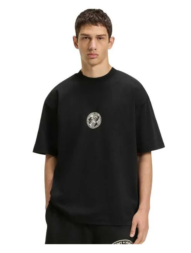 Hugo - crna pamučna muška majica