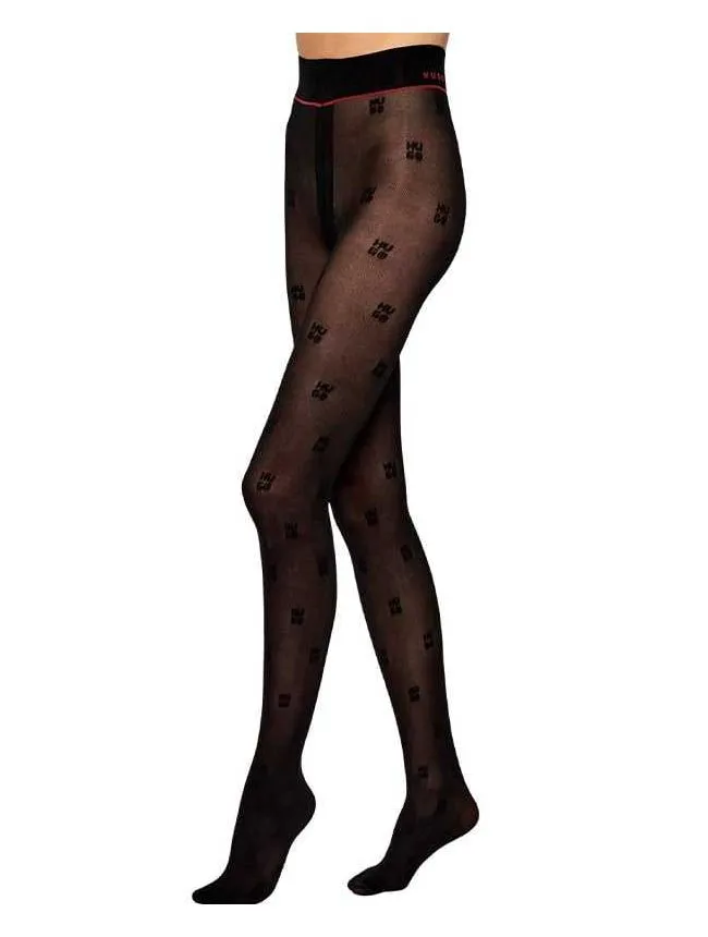 Hugo - crne ženske čarape