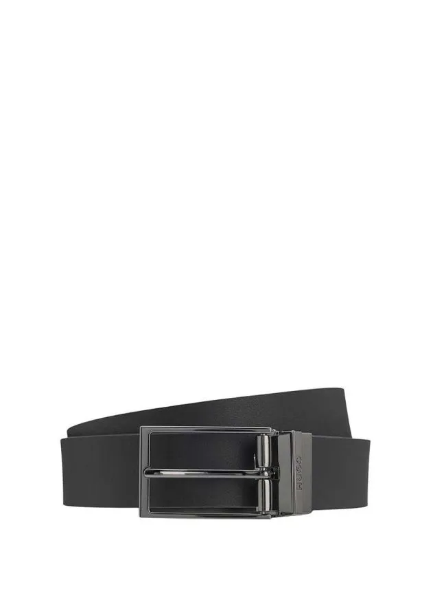 Hugo - crni kaiš za muškarce