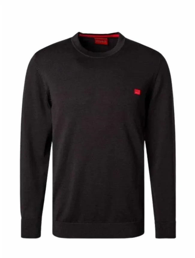Hugo - crni muški džemper