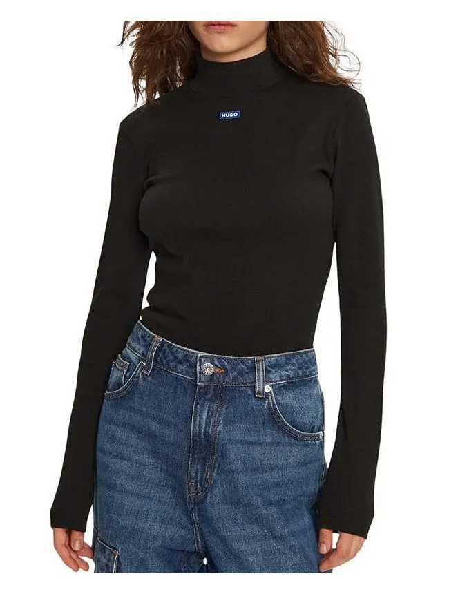 Hugo - Ženska majica sa visokim okovratnikom