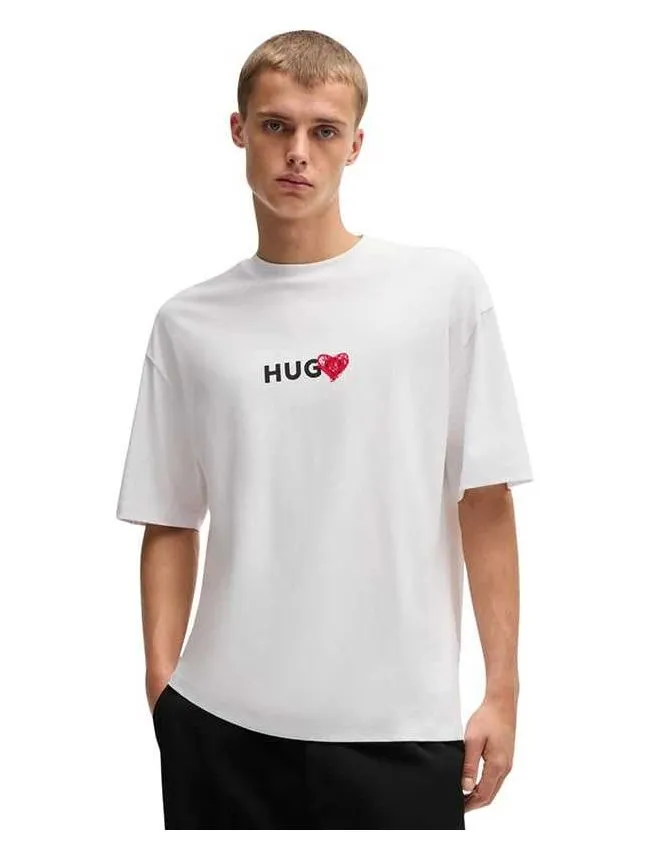 Hugo - muška majica sa printom na leđima