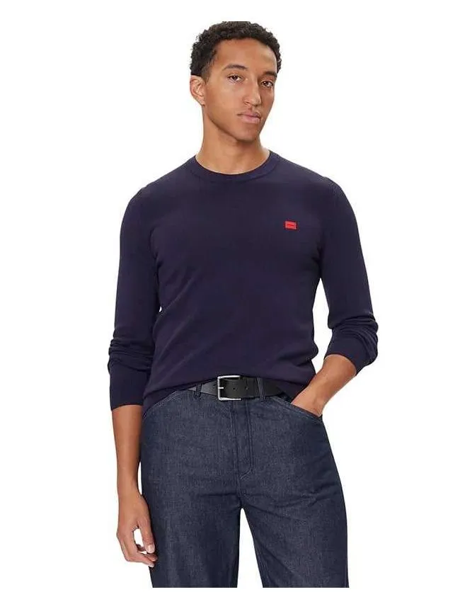 Hugo - pamučni muški džemper