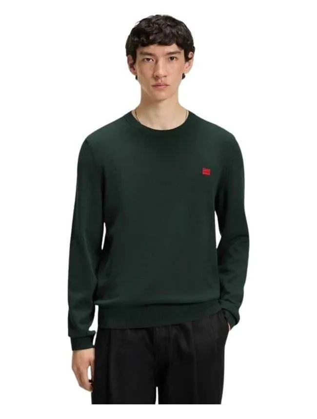 Hugo - pamučni muški džemper