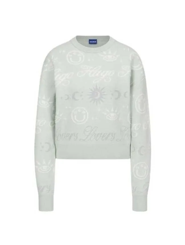 Hugo - sivi ženski džemper