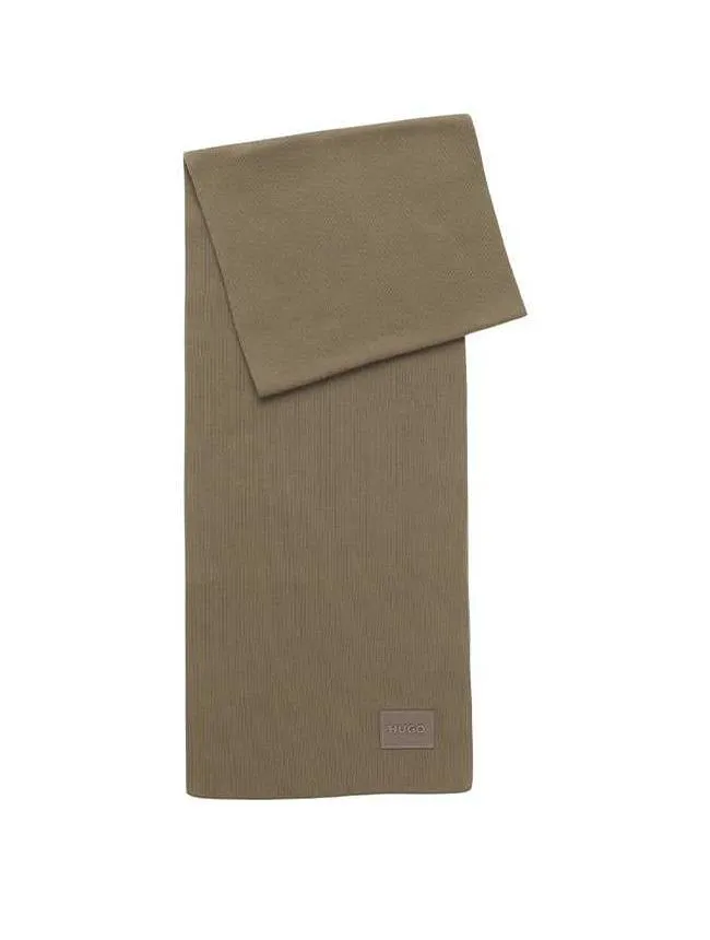 Hugo - svetlobraon šal za muškarce