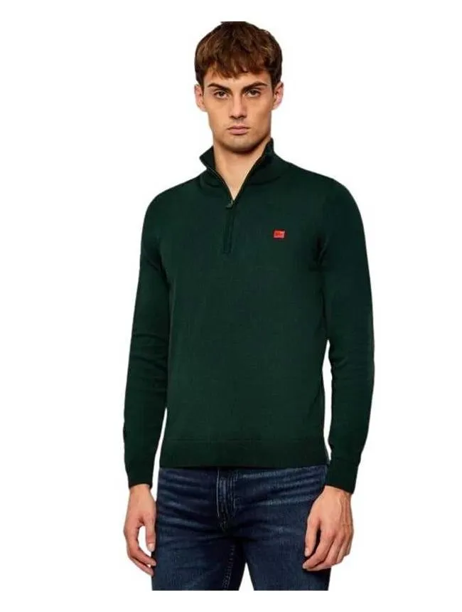 Hugo - tamnozeleni muški džemper