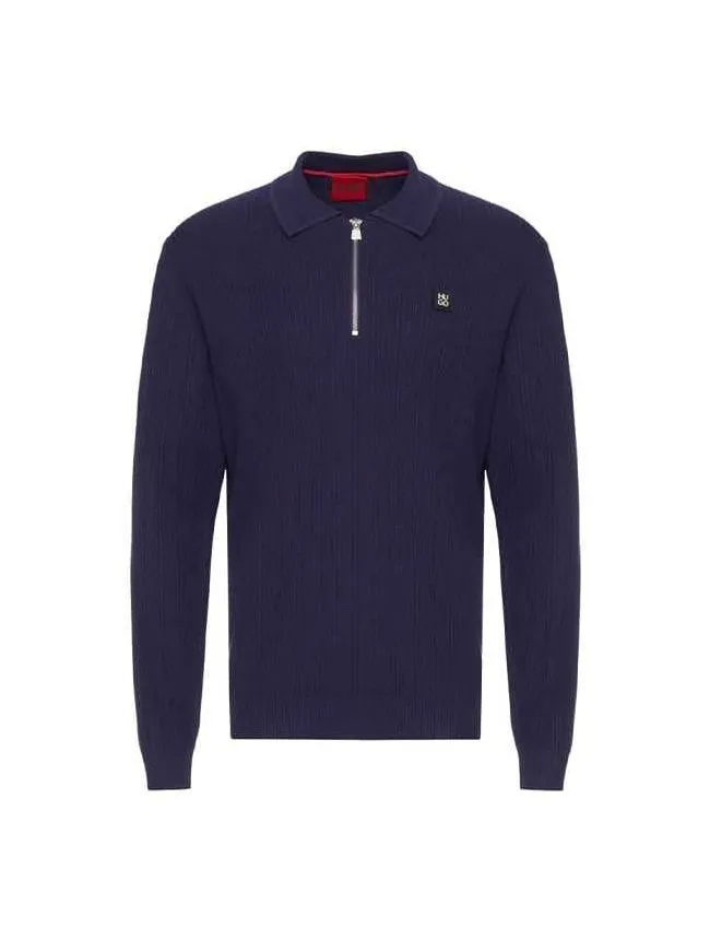 Hugo - teget muški džemper