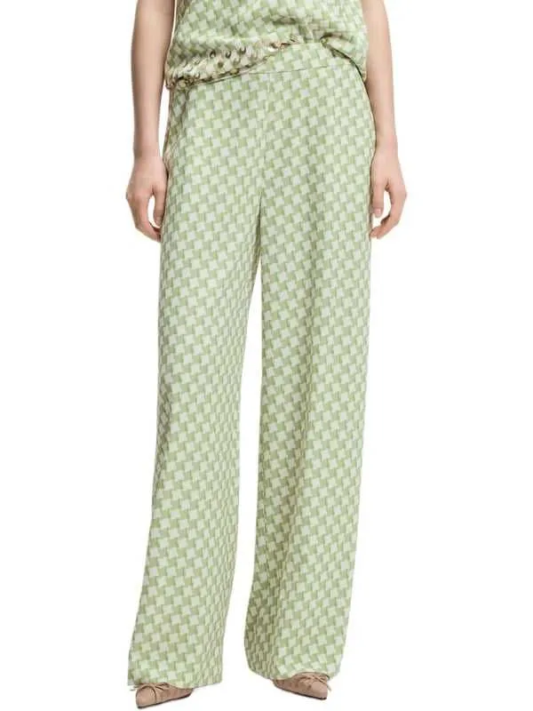 Hugo - zelene ženske pantalone