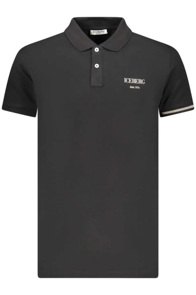 Iceberg ice25mpl01 muška polo majica, crna