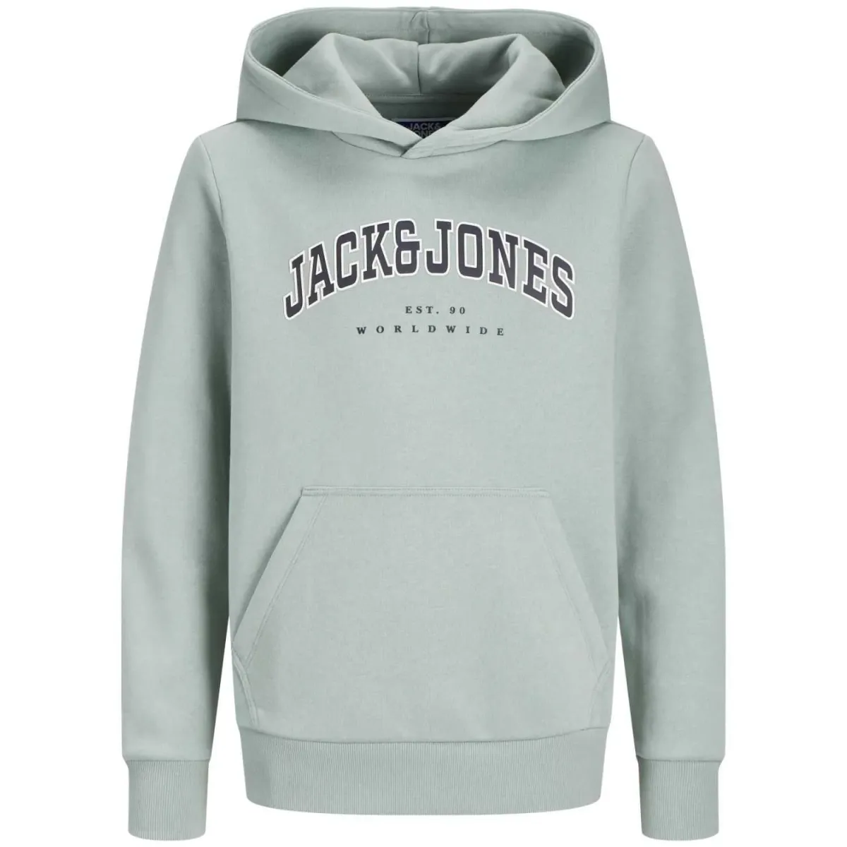 Jack &amp; jones junior duks za decake sa kapuljacom jjcaleb, zeleni
