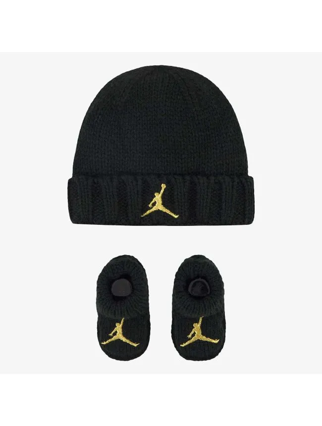 Jhn chunky knit hat & bootie s