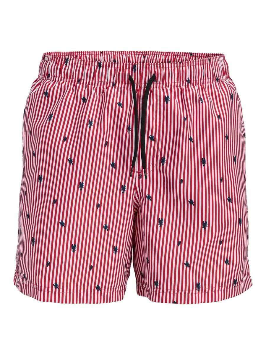 Jj rebel swim Šorc hawaii print crveni