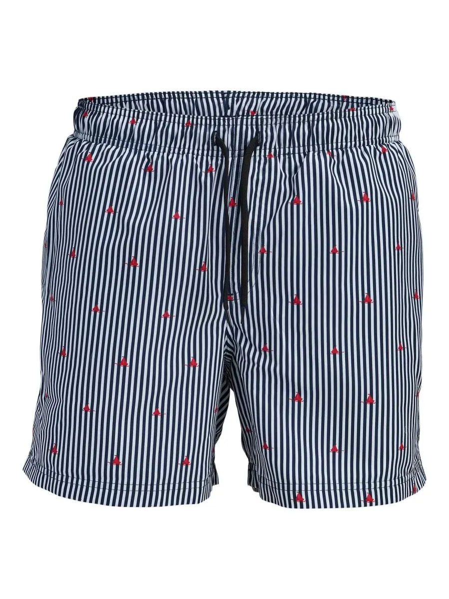 Jj rebel swim Šorc hawaii print plavi