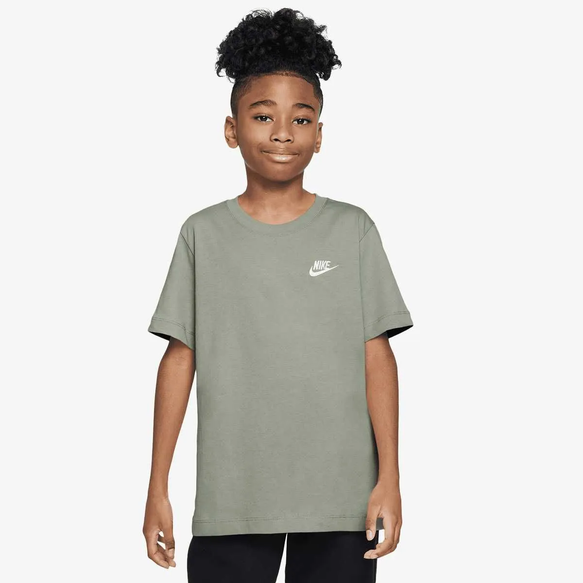 K nsw tee emb futura lbr