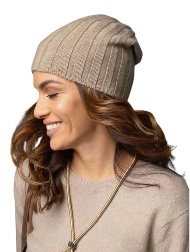 Kašmirska kapa “essential beige”