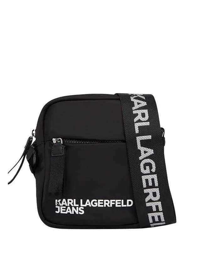 Karl lagerfeld - muška logo torbica